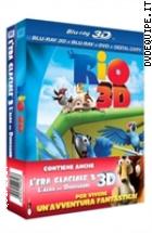 Rio 3D + L'Era Glaciale 3 3D ( Blu-Ray 3D + Blu-Ray Disc + DVD + Copia Di