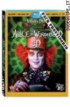 Alice In Wonderland 3D ( Blu - Ray 3D + Blu - Ray Disc + E-copy)
