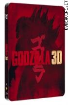 Godzilla (2014) ( Blu - Ray 3D + Blu - Ray Disc - SteelBook )