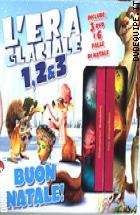 L'era Glaciale 1, 2 & 3 - Buon Natale! ( 3 Dvd + 6 Palle Di Natale)