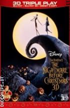 Tim Burton's The Nightmare Before Christmas 3D ( Blu - Ray 3D + Blu - Ray Disc +